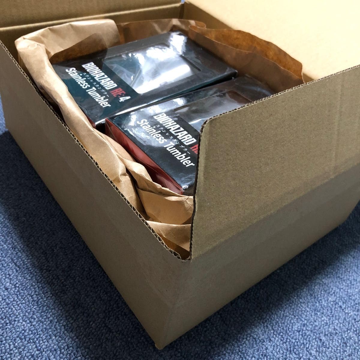 「限定」バイオハザードRE:4 ステンレスタンブラー全2種セット Amazon | バイオハザード BIOHAZARD RE:4 ステンレスタンブラー